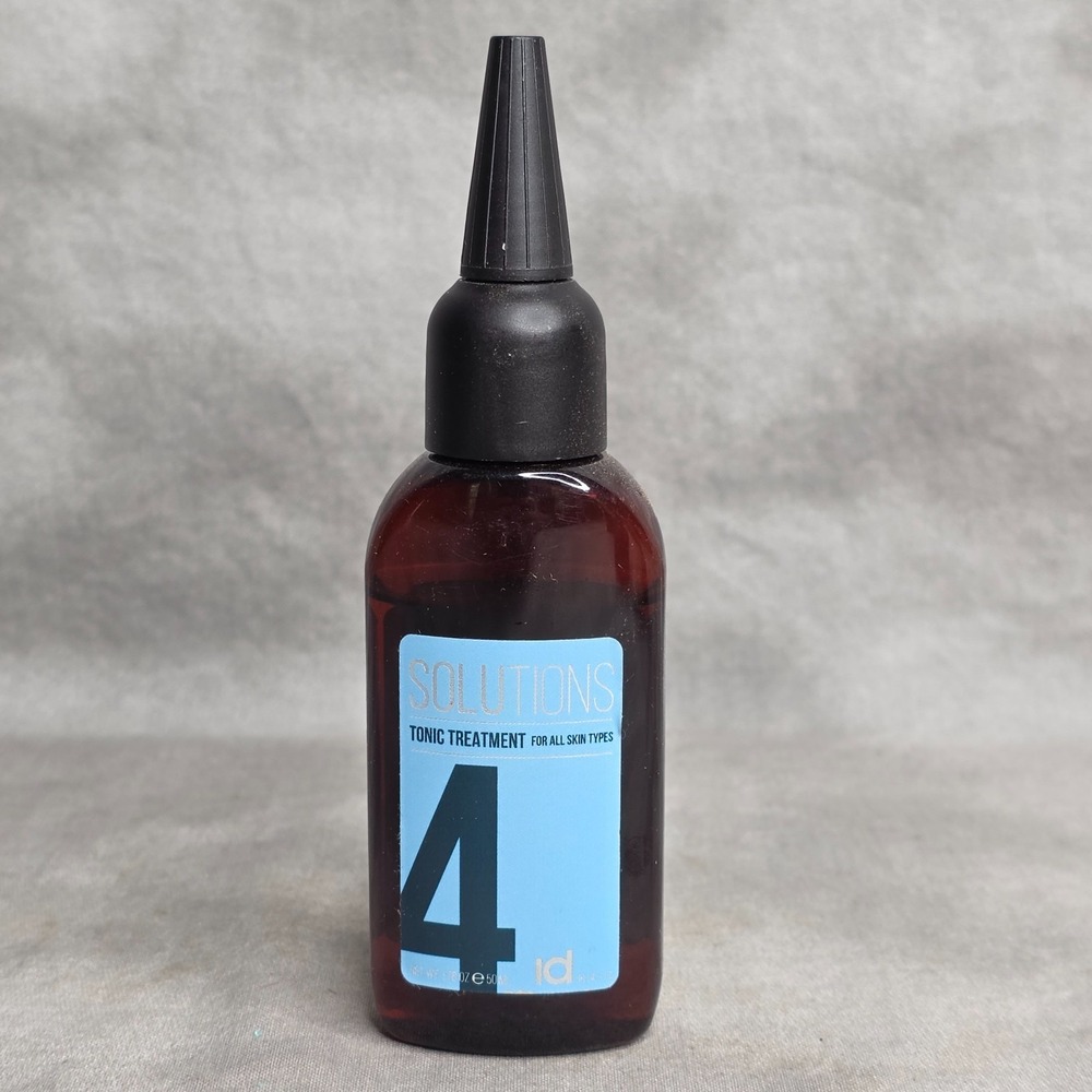 Id Hair Solutions 4 Tonic Treatment 1.7 oz Scalp Stimulator, Removes Dandruff